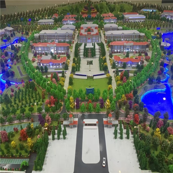 甘肃省公安厅301工程警察学校肃州规划模型