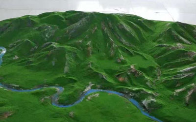 现代肃州肃州沙盘模型的优势